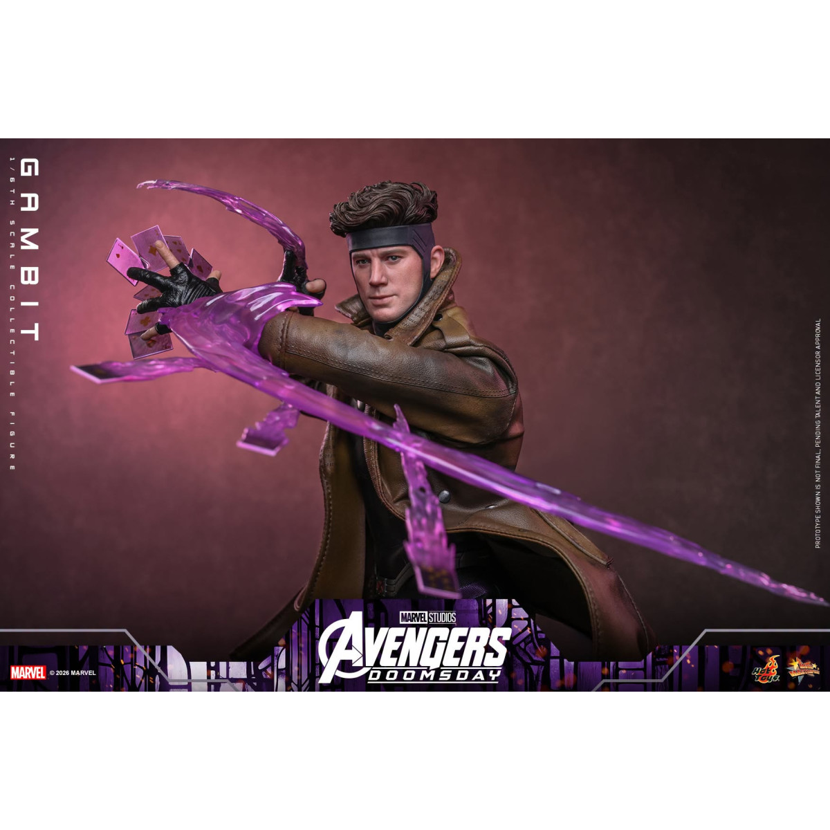 Hot Toys - Gambit MMS, escala 1/6 - Avengers: Doomsday