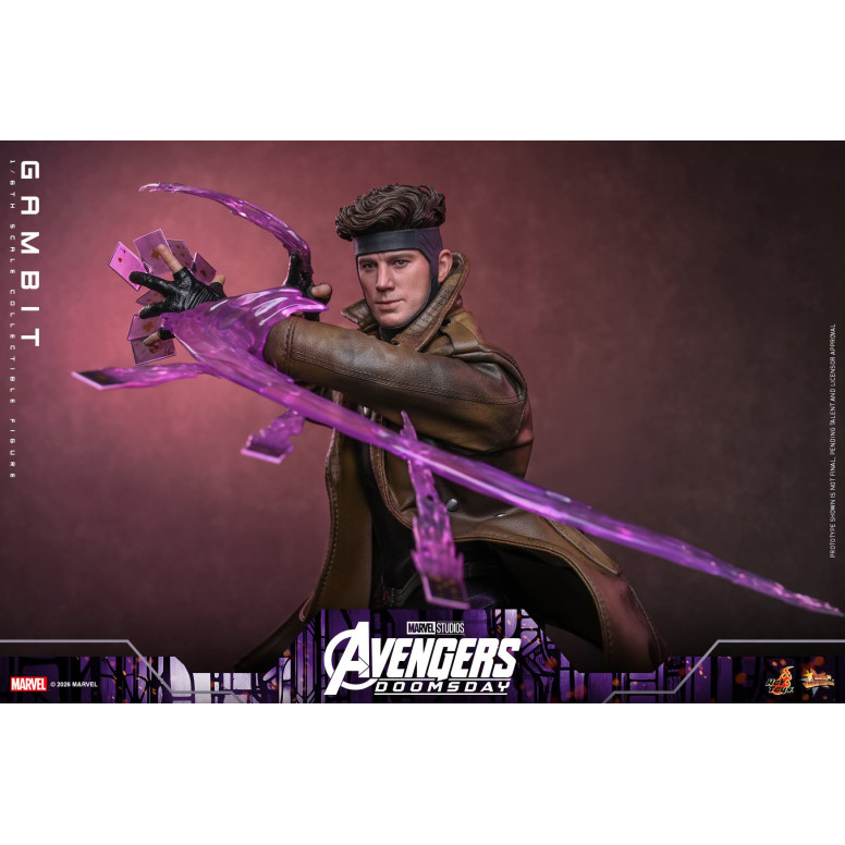 Hot Toys - Gambit MMS, escala 1/6 - Avengers: Doomsday