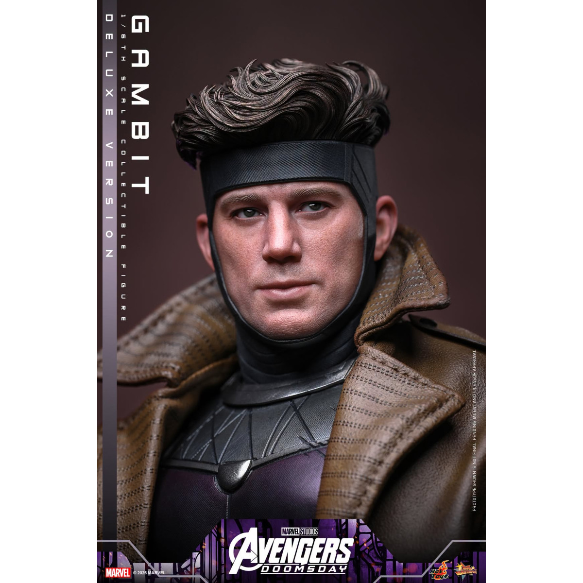 Hot Toys - Gambit Deluxe version MMS , escala 1/6 - Avengers: Doomsday