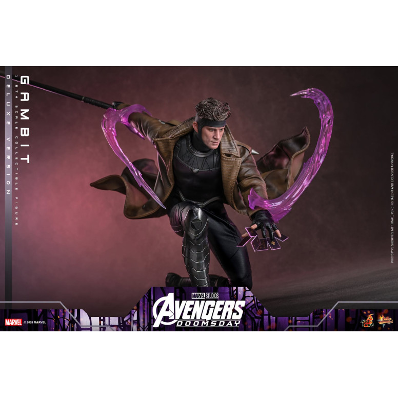 Hot Toys - Gambit Deluxe version MMS , escala 1/6 - Avengers: Doomsday