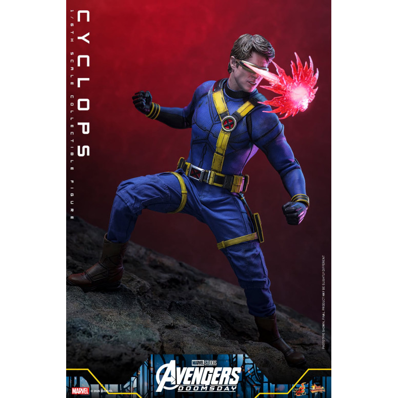 Hot Toys - Cíclope MMS, escala 1/6 - Avengers: Doomsday
