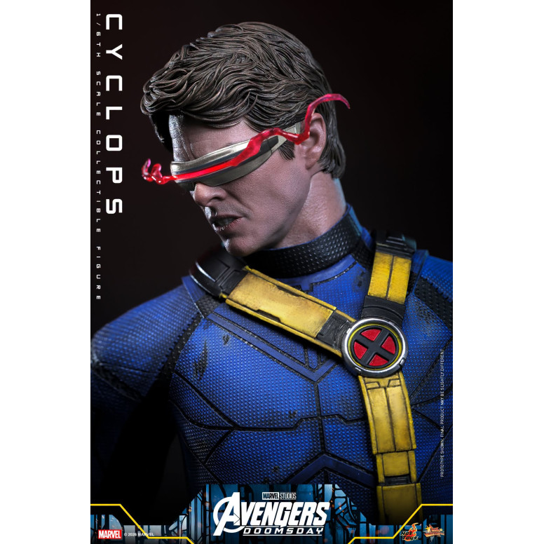 Hot Toys - Cíclope MMS, escala 1/6 - Avengers: Doomsday