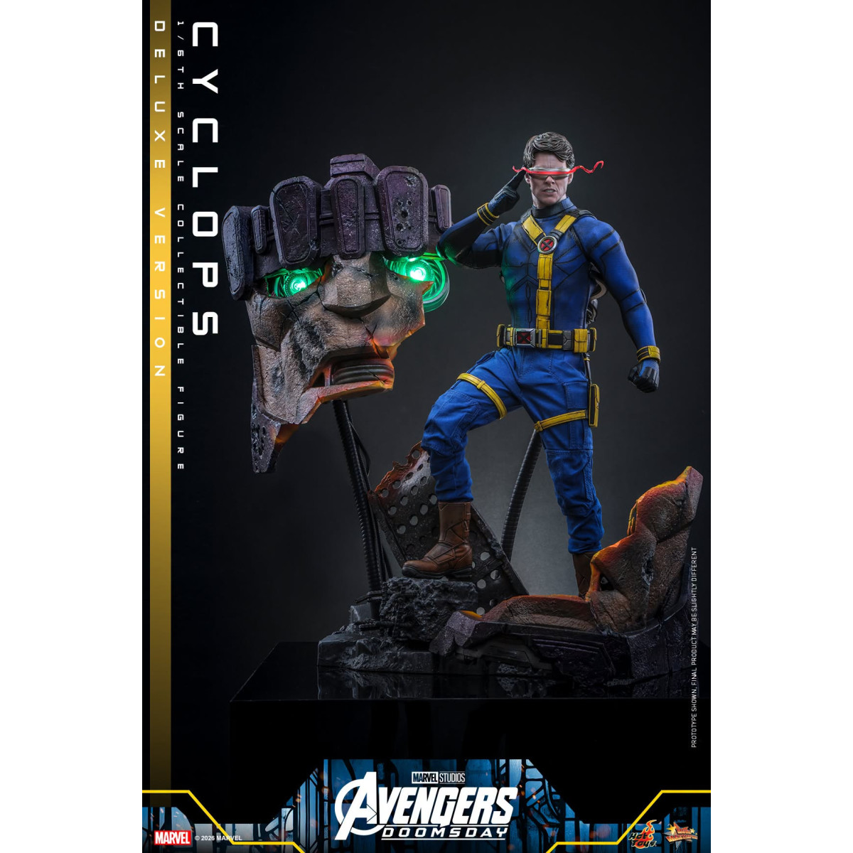 Hot Toys - Cyclops, versión Deluxe « MMS », escala 1/6 - Avengers: Doomsday