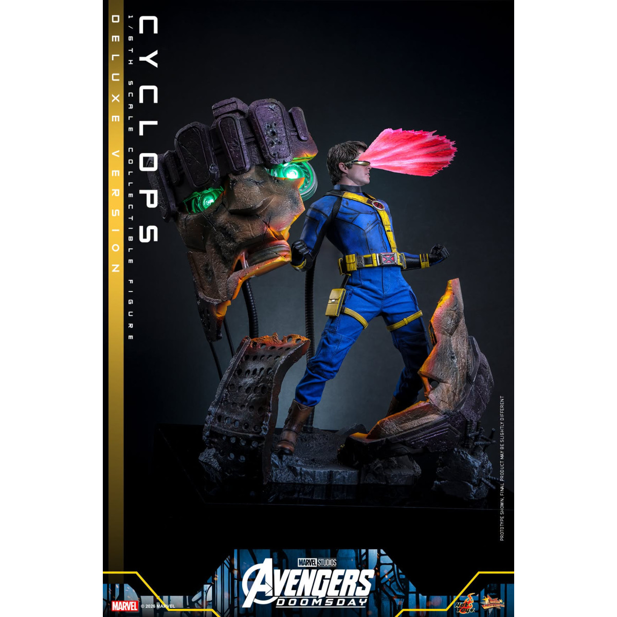 Hot Toys - Cyclops, versión Deluxe « MMS », escala 1/6 - Avengers: Doomsday