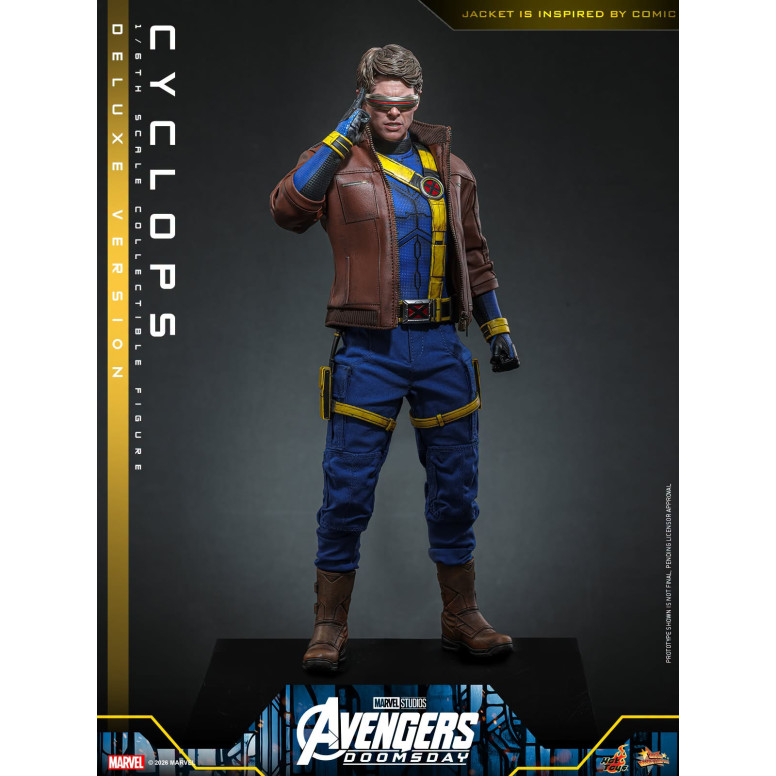 Hot Toys - Cyclops, versión Deluxe « MMS », escala 1/6 - Avengers: Doomsday