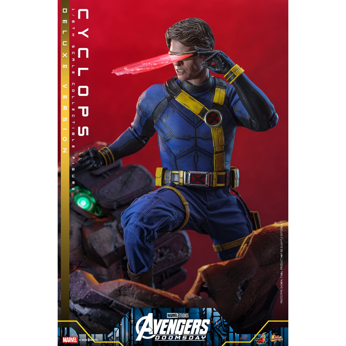 Hot Toys - Cyclops, versión Deluxe « MMS », escala 1/6 - Avengers: Doomsday