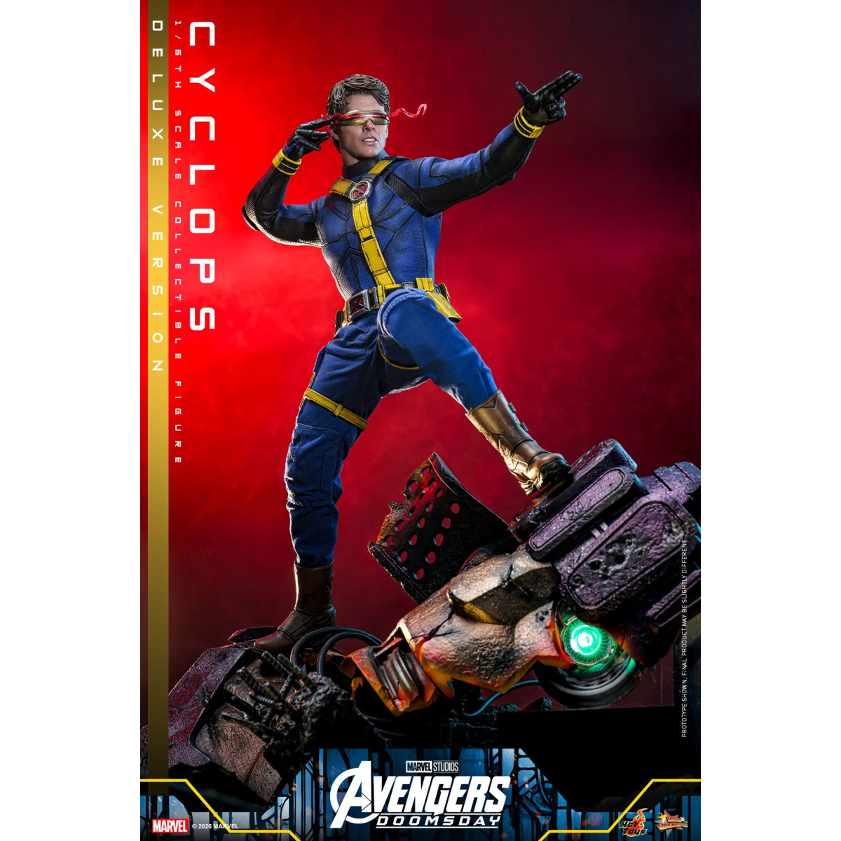 Hot Toys - Cyclops, versión Deluxe « MMS », escala 1/6 - Avengers: Doomsday