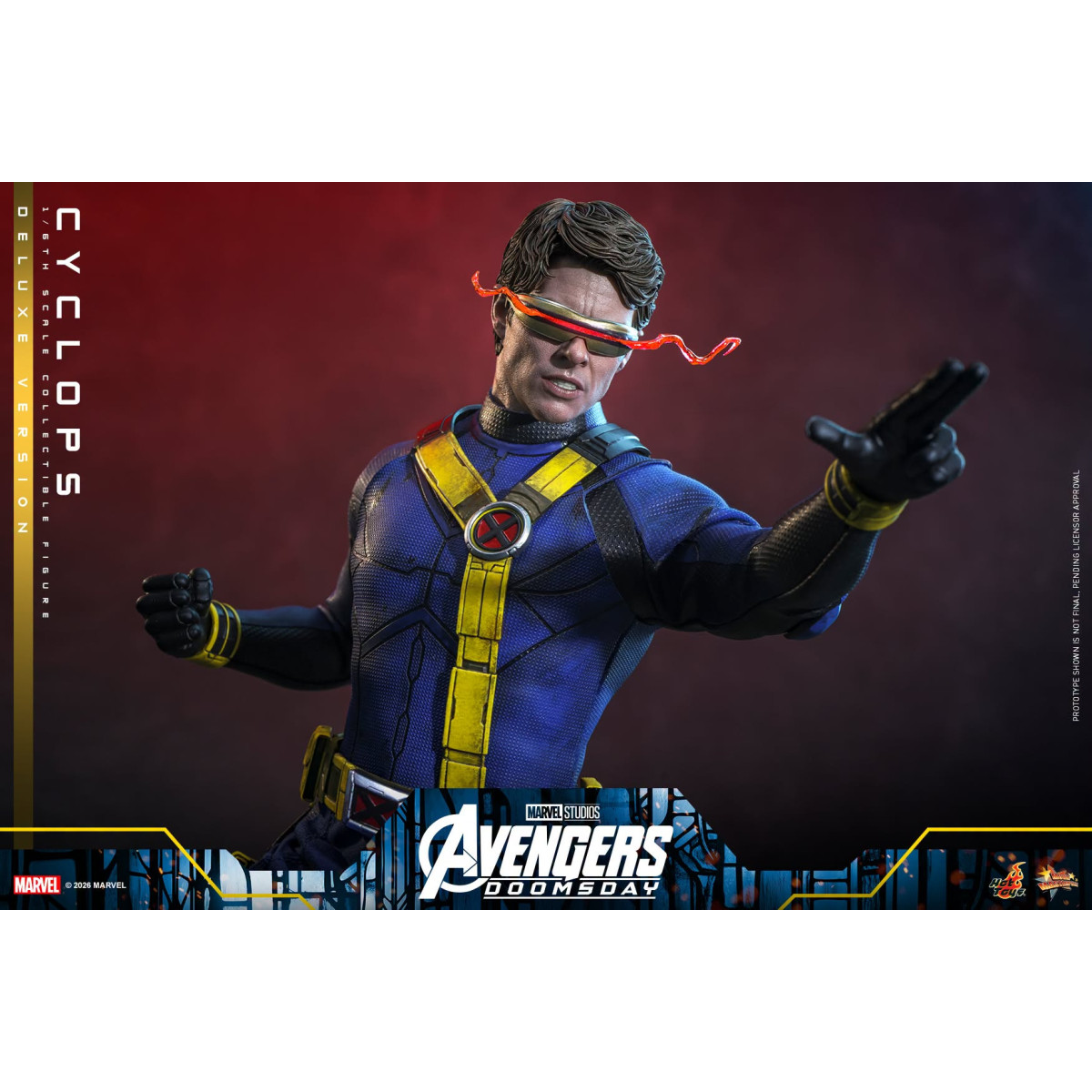 Hot Toys - Cyclops, versión Deluxe « MMS », escala 1/6 - Avengers: Doomsday