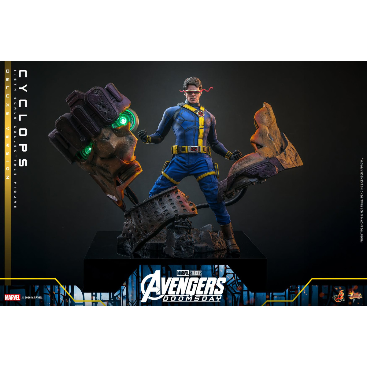 Hot Toys - Cyclops, versión Deluxe « MMS », escala 1/6 - Avengers: Doomsday