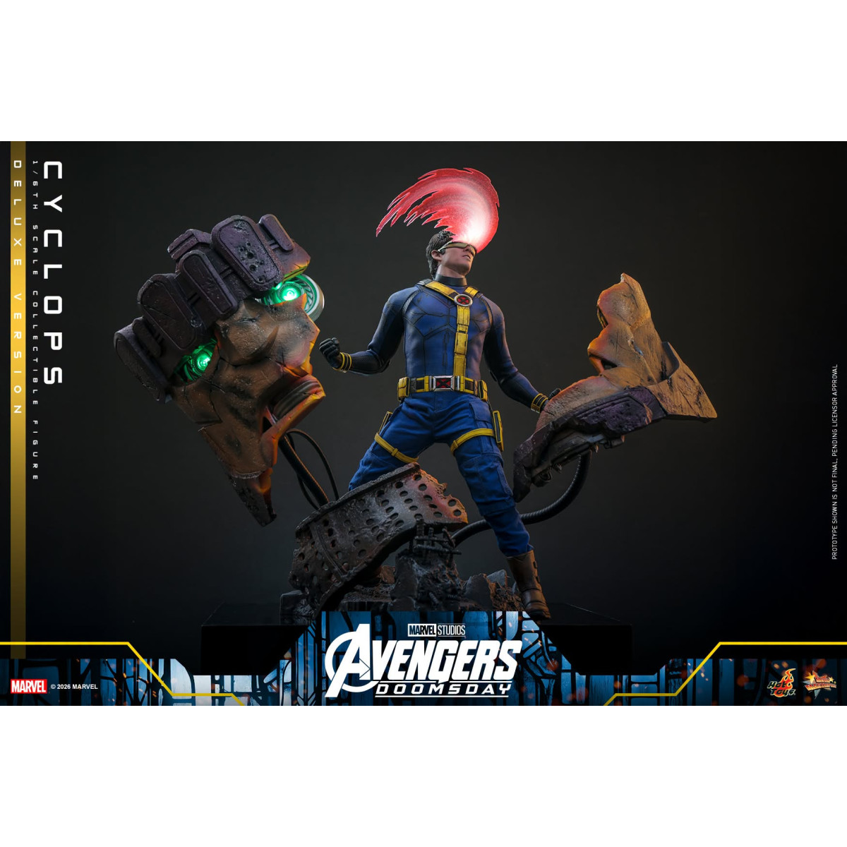 Hot Toys - Cyclops, versión Deluxe « MMS », escala 1/6 - Avengers: Doomsday
