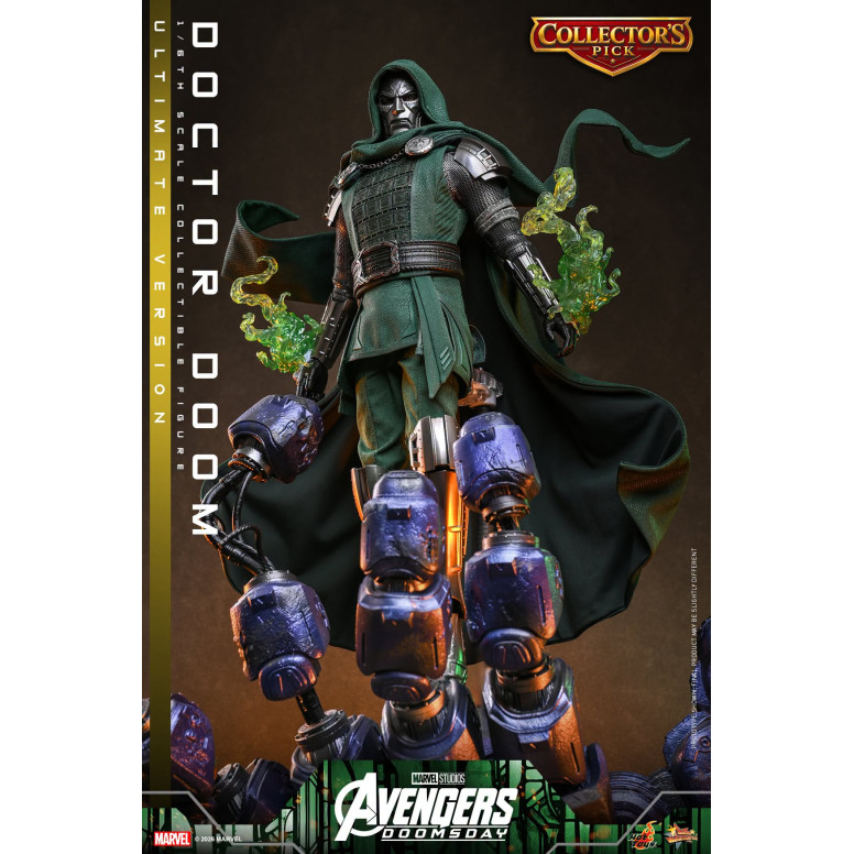 Hot Toys - Doctor Doom, versión Ultimate MMS907 a escala 1/6 - Avengers: Doomsday