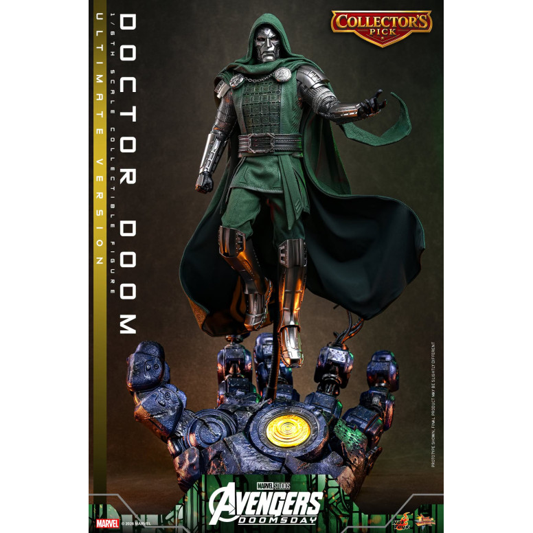 Hot Toys - Doctor Doom, versión Ultimate MMS907 a escala 1/6 - Avengers: Doomsday
