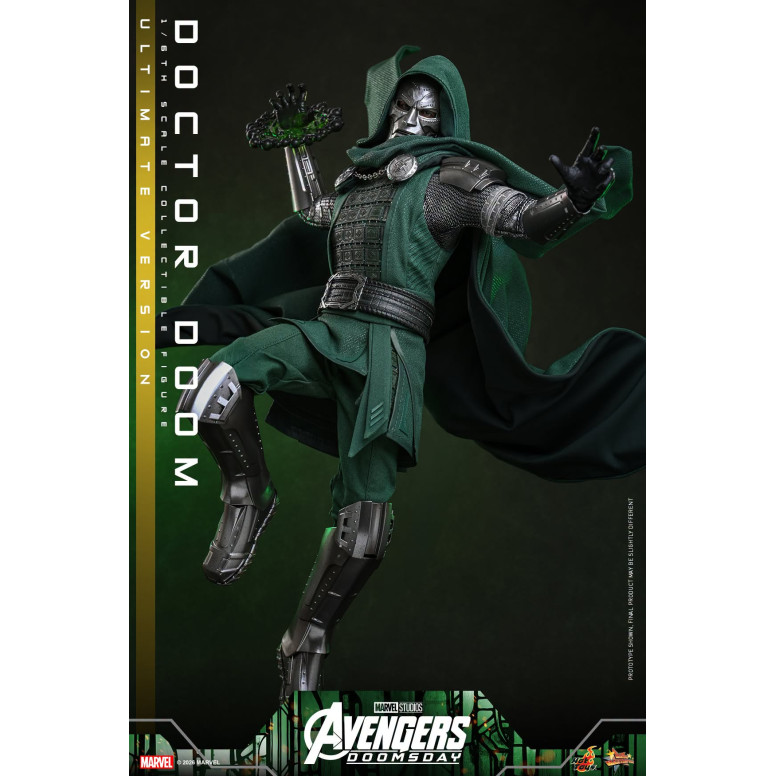 Hot Toys - Doctor Doom, versión Ultimate MMS907 a escala 1/6 - Avengers: Doomsday