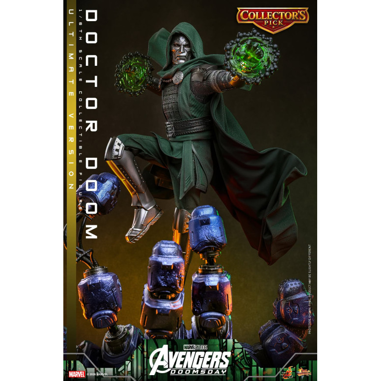 Hot Toys - Doctor Doom, versión Ultimate MMS907 a escala 1/6 - Avengers: Doomsday