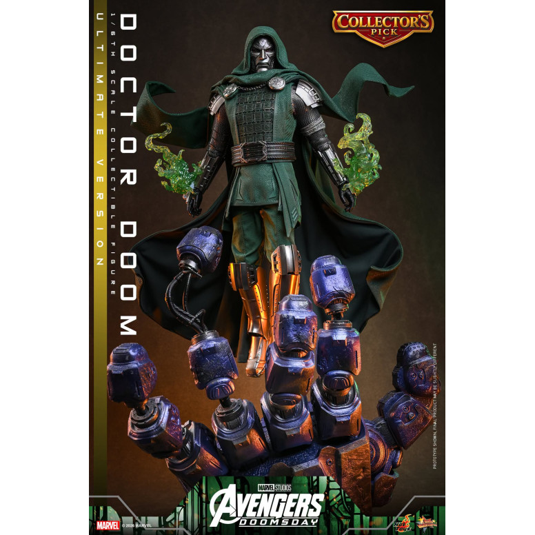 Hot Toys - Doctor Doom, versión Ultimate MMS907 a escala 1/6 - Avengers: Doomsday