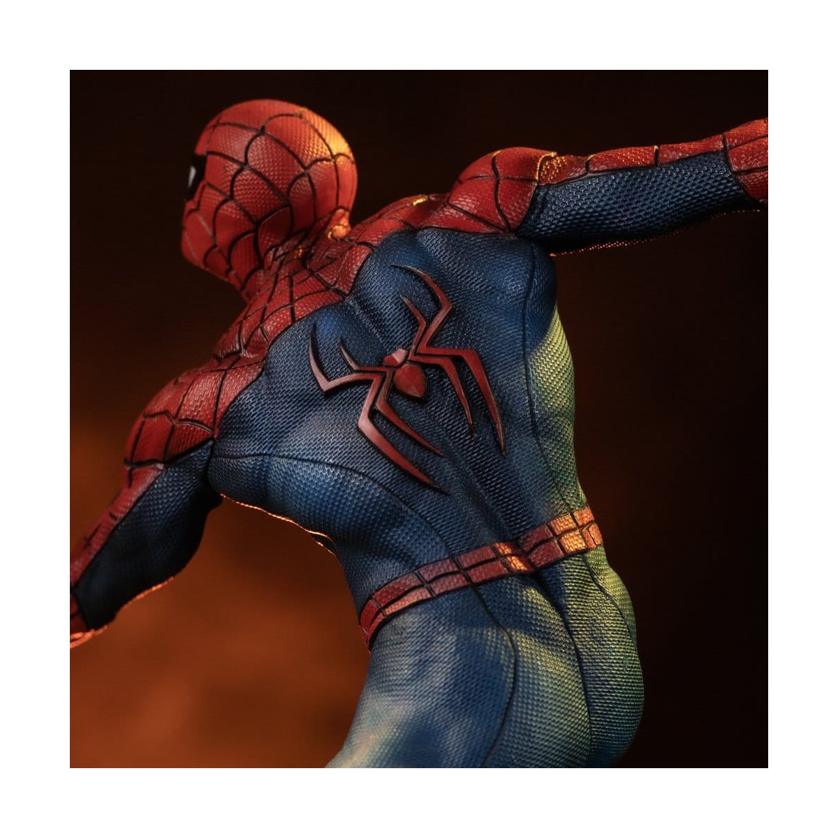 Iron Studios Marvel - Spider-Man contra Hulk: Spider-Man «Brand New Day» a escala 1/10