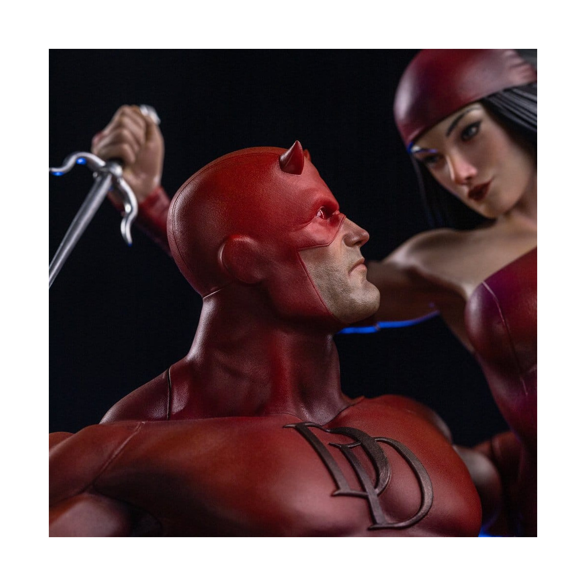 Iron Studios Marvel - Daredevil y Elektra a escala 1/6 - Daredevil