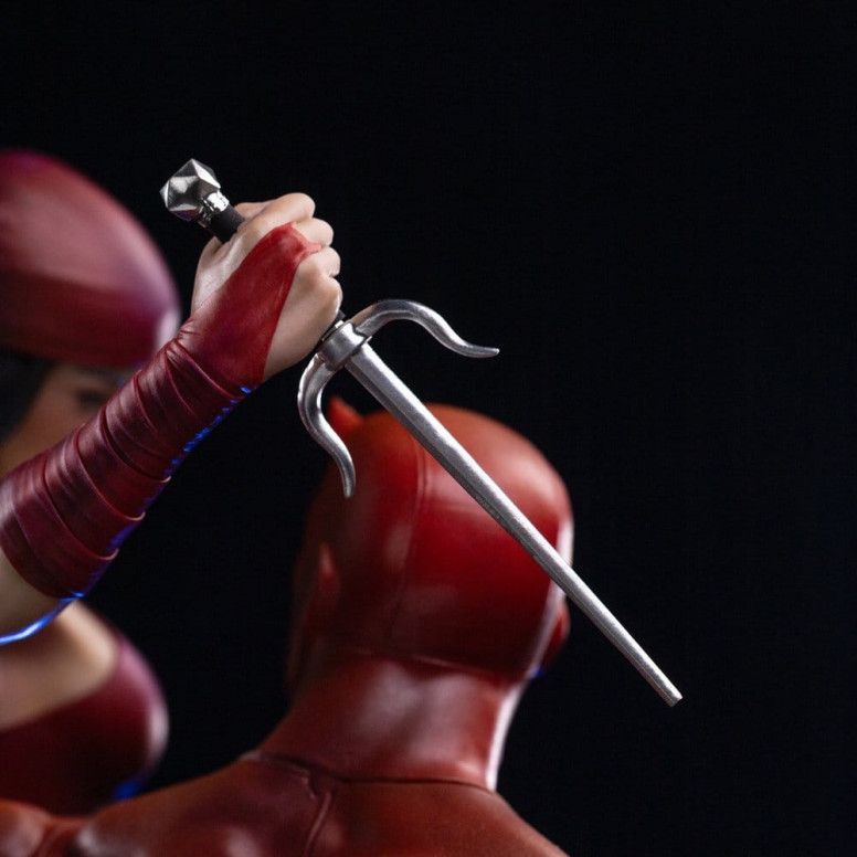Iron Studios Marvel - Daredevil y Elektra a escala 1/6 - Daredevil