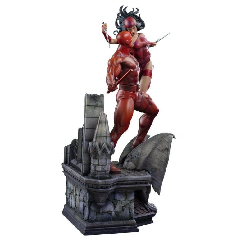 Iron Studios Marvel - Daredevil y Elektra a escala 1/6 - Daredevil