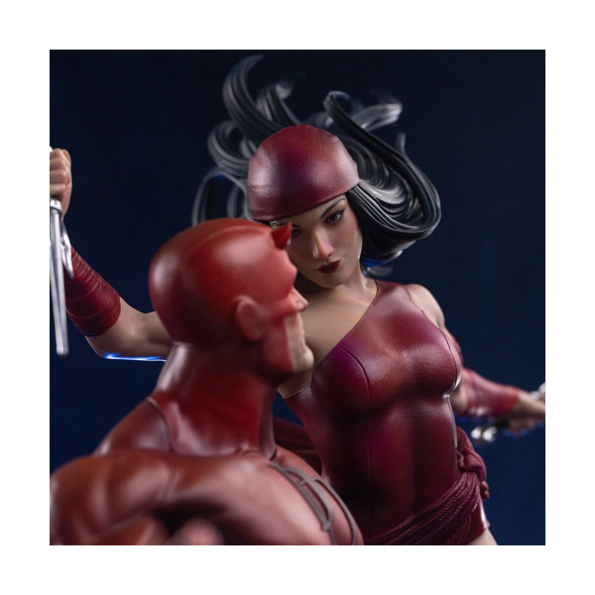 Iron Studios Marvel - Daredevil y Elektra a escala 1/6 - Daredevil