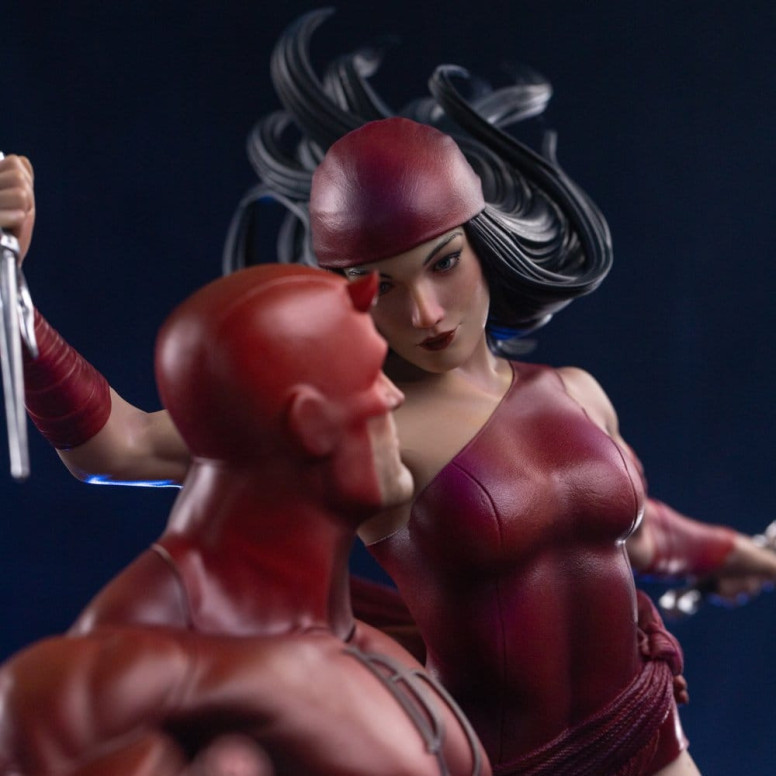 Iron Studios Marvel - Daredevil y Elektra a escala 1/6 - Daredevil