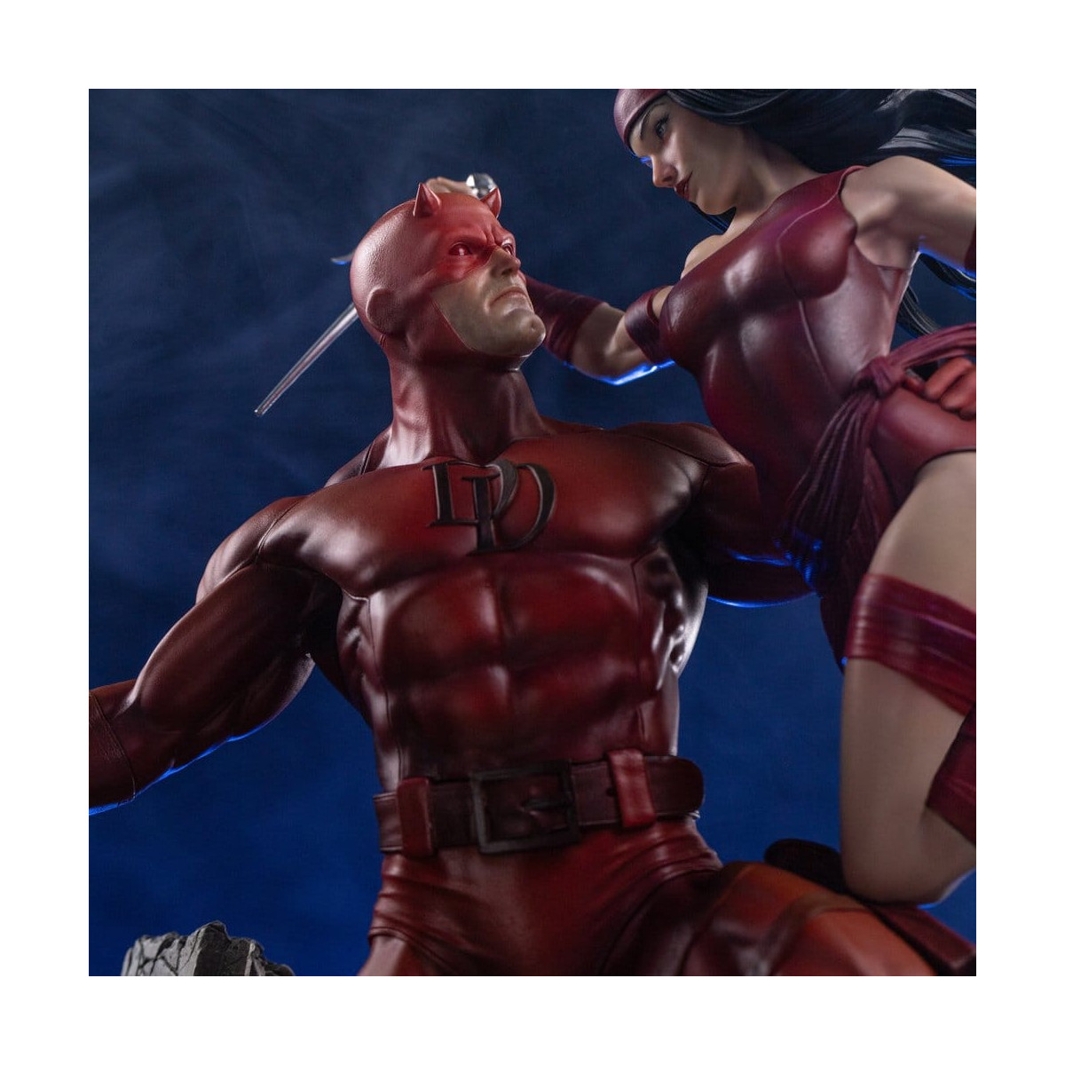 Iron Studios Marvel - Daredevil y Elektra a escala 1/6 - Daredevil
