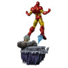 Iron Studios Marvel - Iron Man Deluxe Art, escala 1/10 - Diorama del Guantelete del Infinito