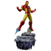 Iron Studios Marvel - Iron Man Deluxe Art, escala 1/10 - Diorama del Guantelete del Infinito