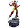 Iron Studios Marvel - Iron Man Deluxe Art, escala 1/10 - Diorama del Guantelete del Infinito