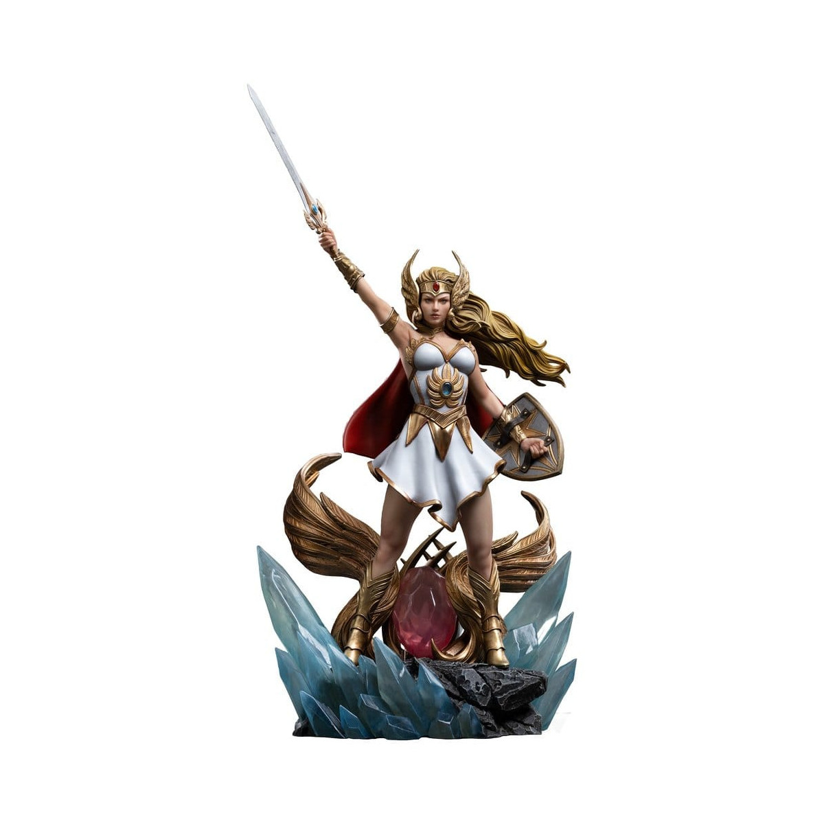 Iron Studios - She-Ra Unleashed, escala 1/10 - Masters of the Universe - Los Maestros del Universo