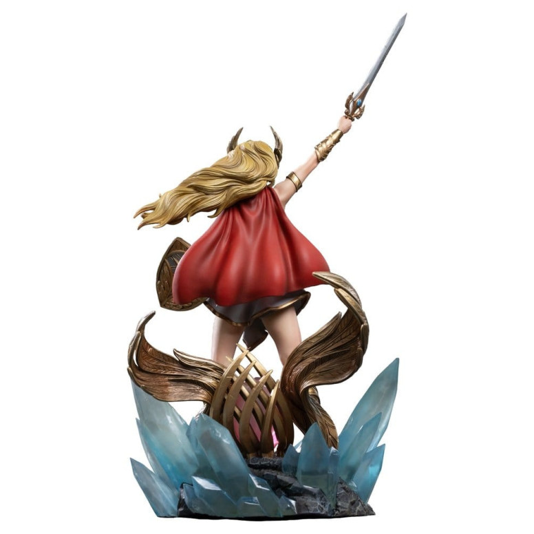 Iron Studios - She-Ra Unleashed, escala 1/10 - Masters of the Universe - Los Maestros del Universo