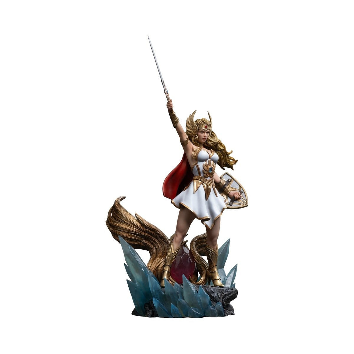 Iron Studios - She-Ra Unleashed, escala 1/10 - Masters of the Universe - Los Maestros del Universo