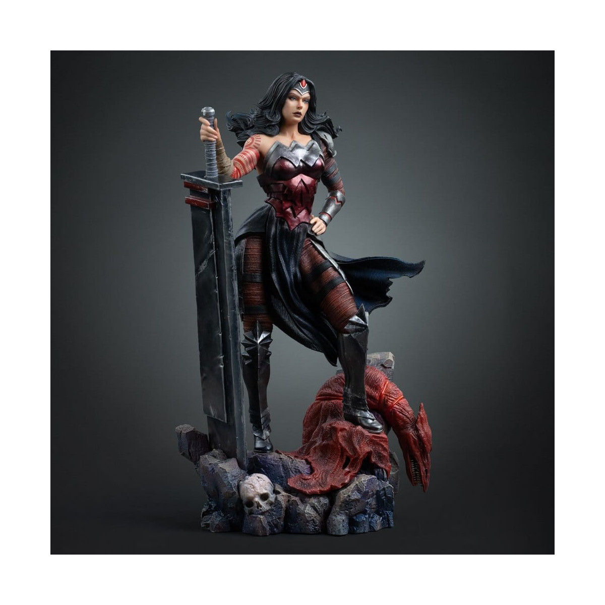 Iron Studios - DC Comics - « Wonder Woman » Absolute Art, escala 1/10