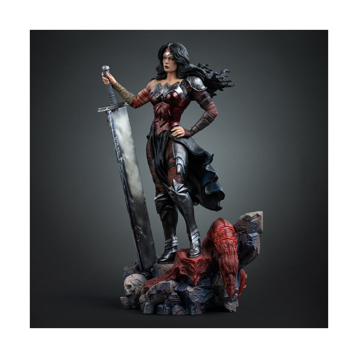 Iron Studios - DC Comics - « Wonder Woman » Absolute Art, escala 1/10