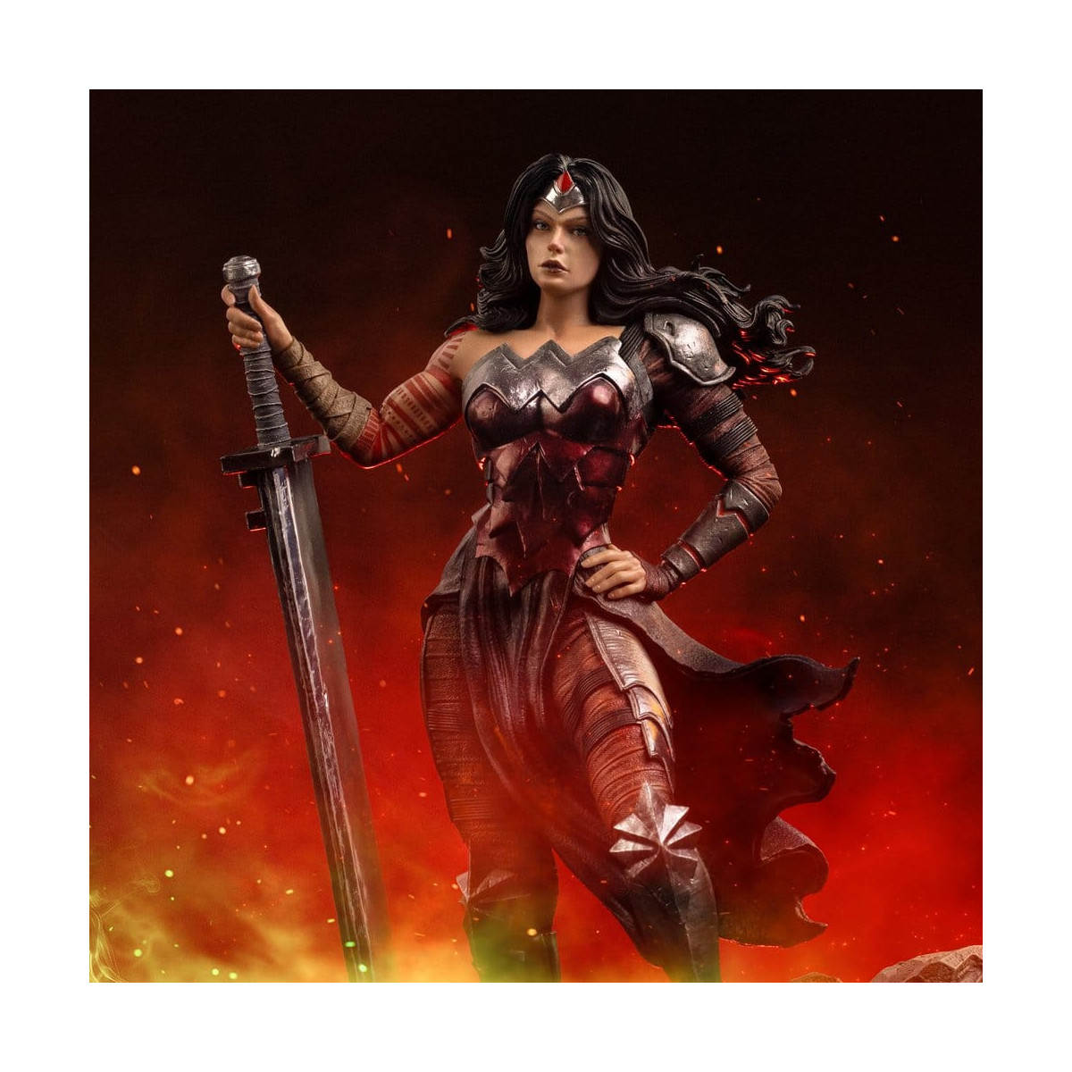 Iron Studios - DC Comics - « Wonder Woman » Absolute Art, escala 1/10
