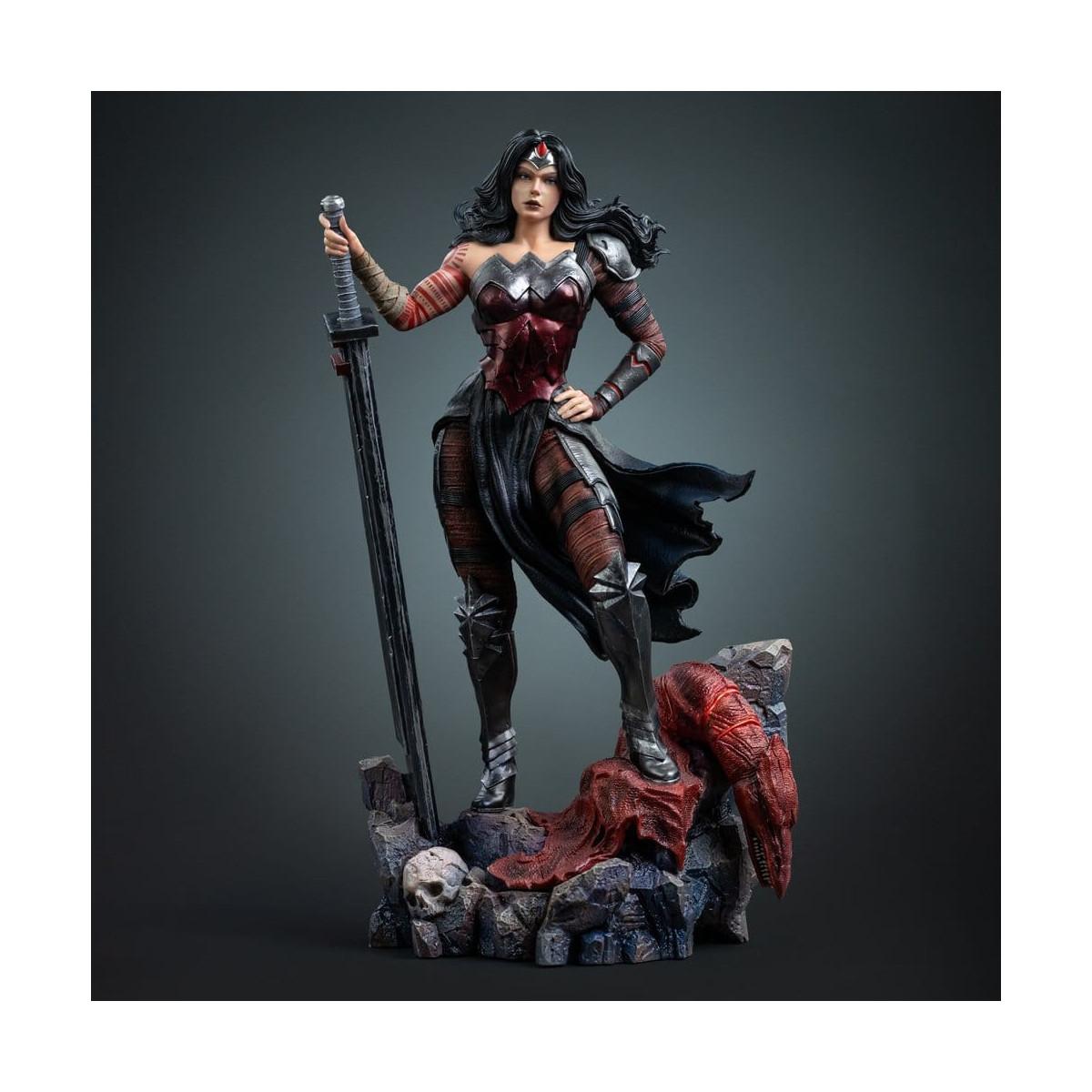 Iron Studios - DC Comics - « Wonder Woman » Absolute Art, escala 1/10