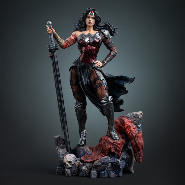Iron Studios - DC Comics - « Wonder Woman » Absolute Art, escala 1/10