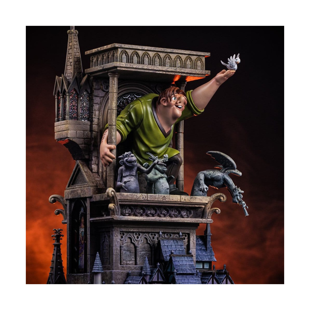 Iron Studios Disney Classics - Quasimodo, escala 1/10 - El jorobado de Notre-Dame
