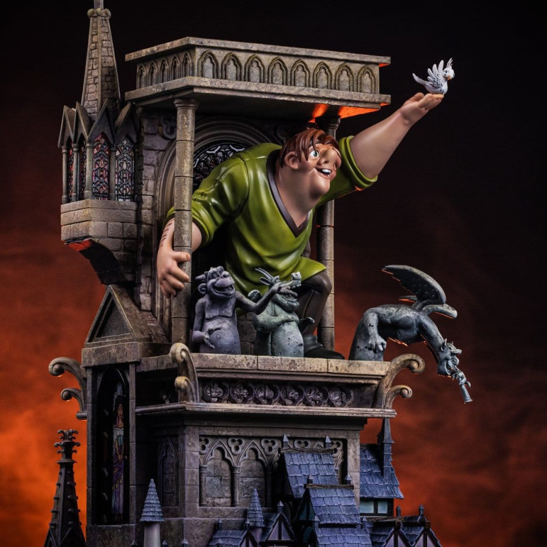 Iron Studios Disney Classics - Quasimodo, escala 1/10 - El jorobado de Notre-Dame