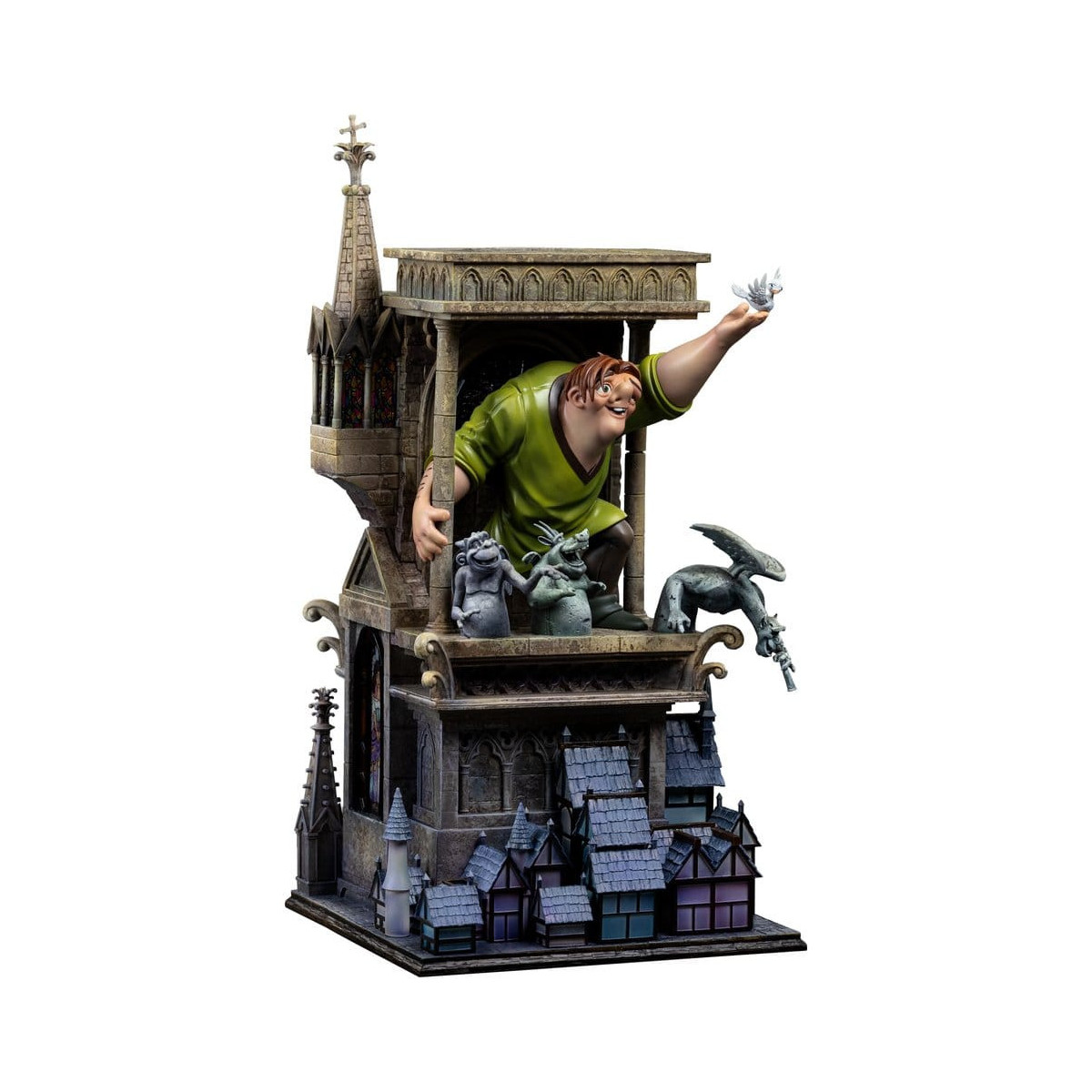 Iron Studios Disney Classics - Quasimodo, escala 1/10 - El jorobado de Notre-Dame