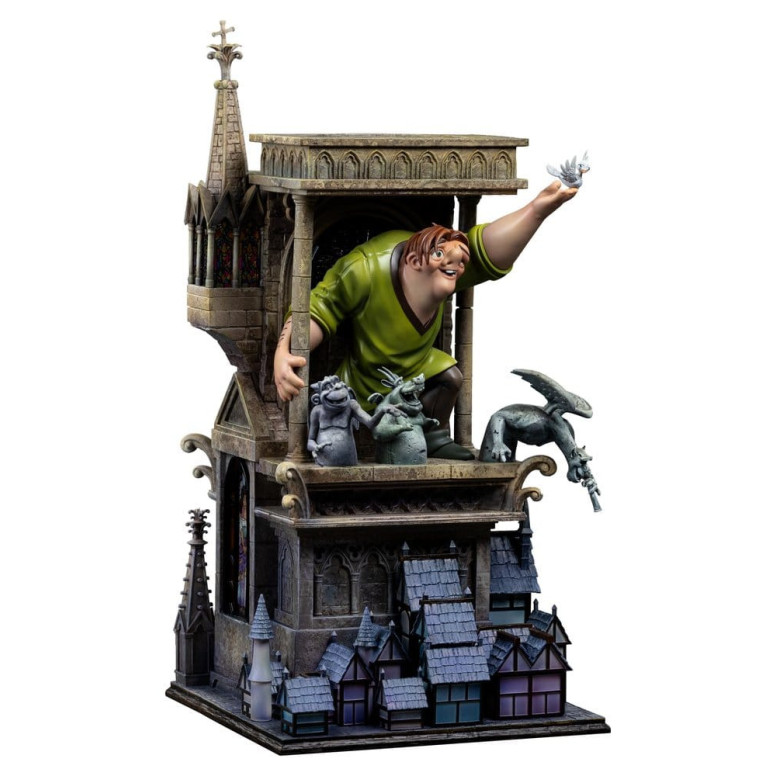 Iron Studios Disney Classics - Quasimodo, escala 1/10 - El jorobado de Notre-Dame
