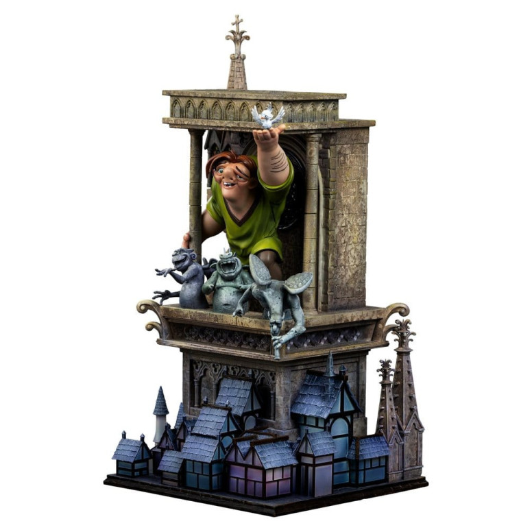 Iron Studios Disney Classics - Quasimodo, escala 1/10 - El jorobado de Notre-Dame