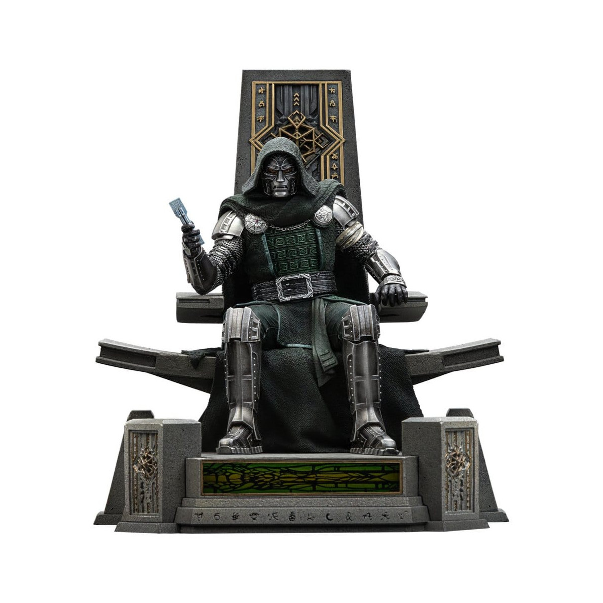 Iron Studios Marvel - Doctor Doom en el trono, escala 1/10 - Avengers: Doomsday
