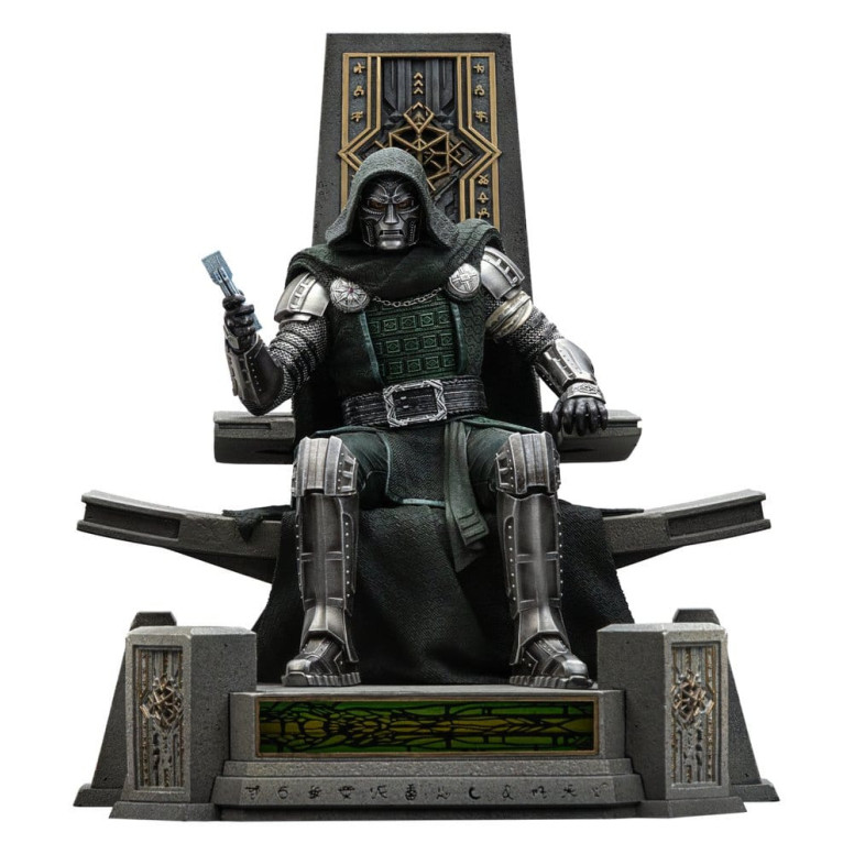 Iron Studios Marvel - Doctor Doom en el trono, escala 1/10 - Avengers: Doomsday