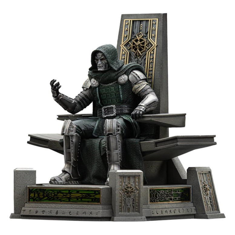 Iron Studios Marvel - Doctor Doom en el trono, escala 1/10 - Avengers: Doomsday