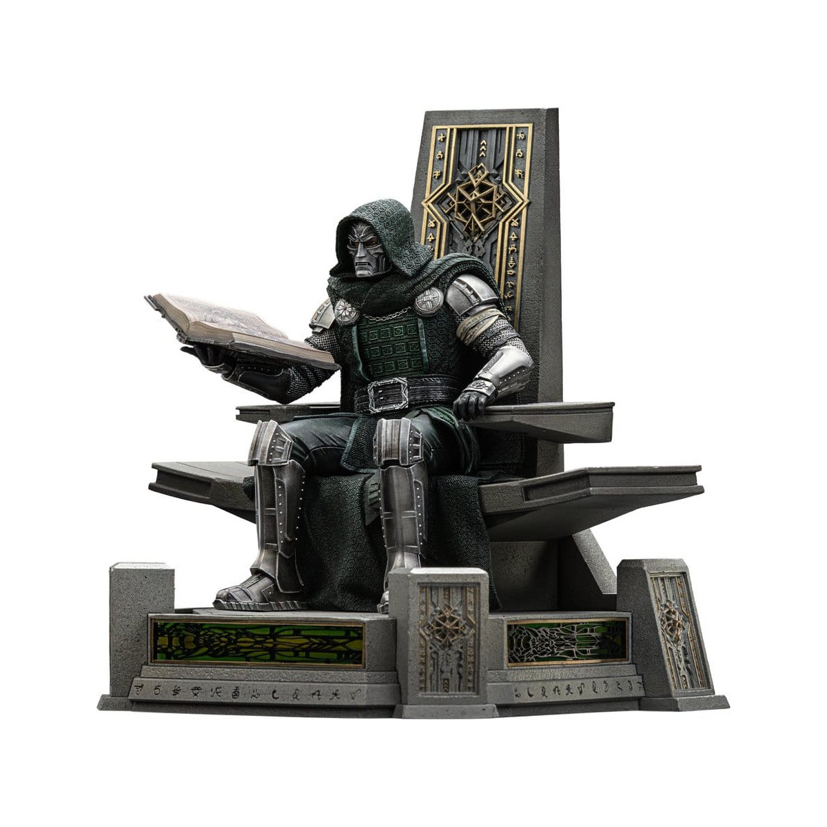 Iron Studios Marvel - Doctor Doom en el trono, escala 1/10 - Avengers: Doomsday