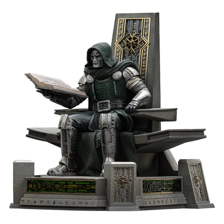 Iron Studios Marvel - Doctor Doom en el trono, escala 1/10 - Avengers: Doomsday