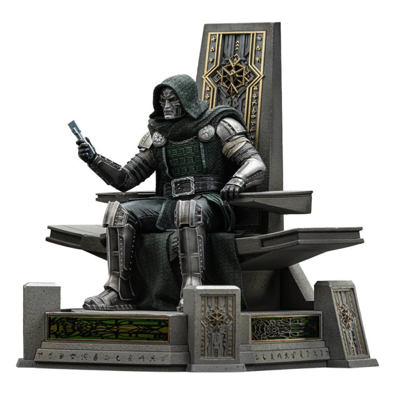 Iron Studios Marvel - Doctor Doom en el trono, escala 1/10 - Avengers: Doomsday