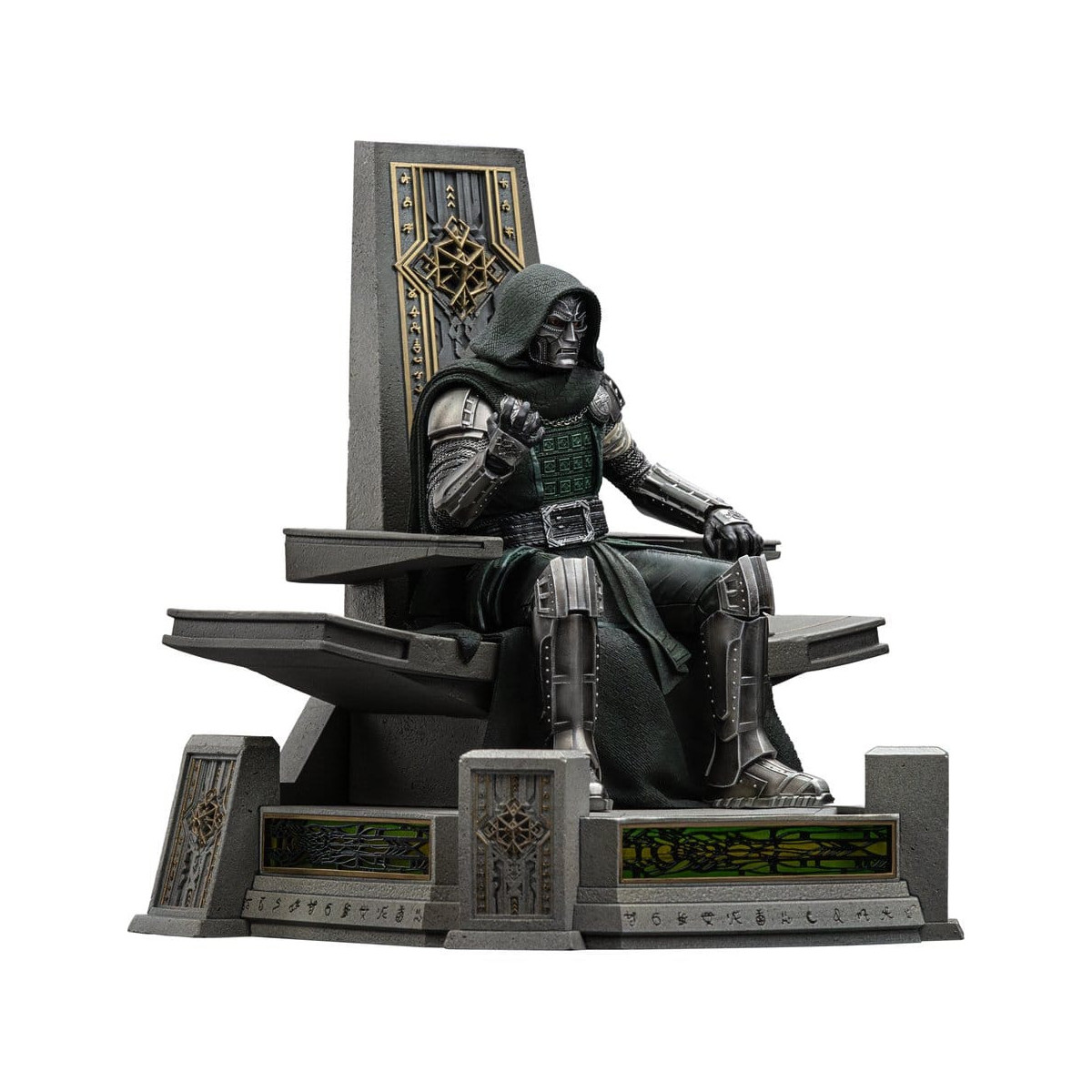 Iron Studios Marvel - Doctor Doom en el trono, escala 1/10 - Avengers: Doomsday