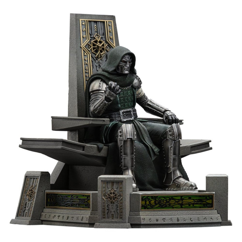 Iron Studios Marvel - Doctor Doom en el trono, escala 1/10 - Avengers: Doomsday